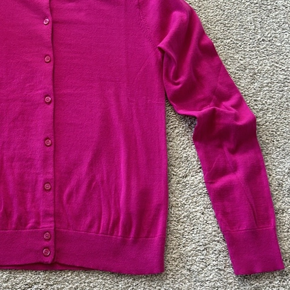 J Crew Classic Cotton Cardigan - Picture 4 of 6